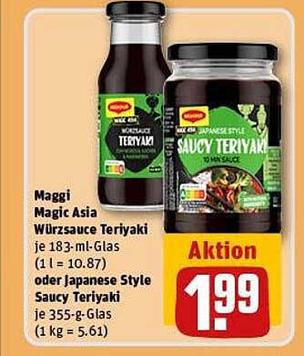 Maggi Magic Asia Würzsauce Teriyaki