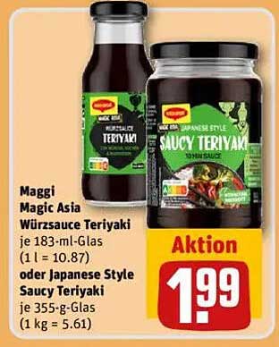 Maggi Magic Asia Würzsauce Teriyaki