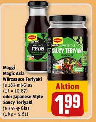 Maggi Magic Asia Würzsauce Teriyaki