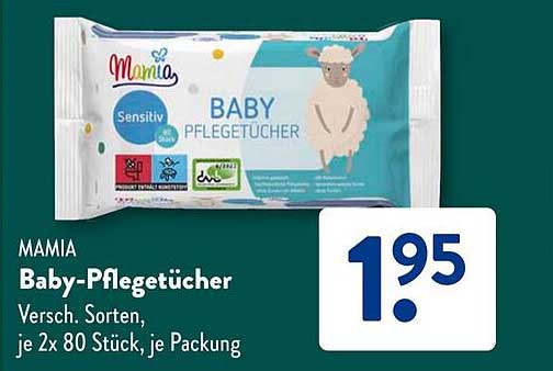 MAMIA Baby-Pflegetücher