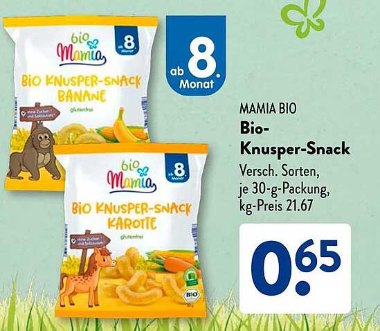 MAMIA BIO Bio-Knusper-Snack