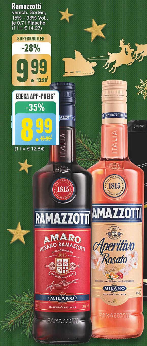 Ramazzotti Amaro Ausano Ramazzotti  
Ramazzotti Aperitivo Rosato