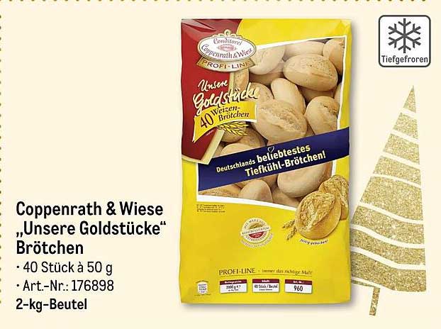 Coppenrath & Wiese „Unsere Goldstücke“ Brötchen