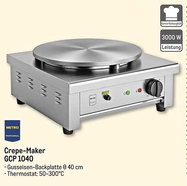 Crepe-Maker GCP 1040