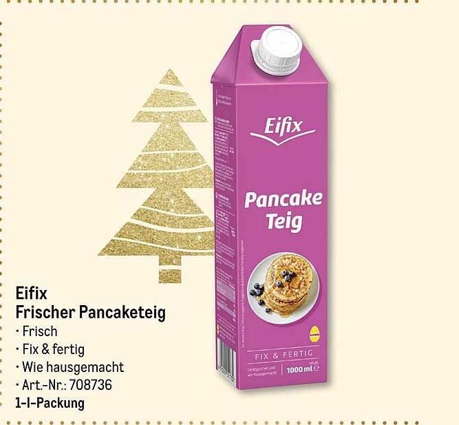 Eifix Frischer Pancaketeig