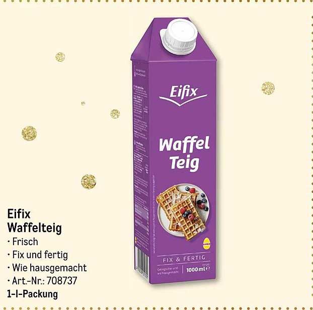 Eifix Waffelteig