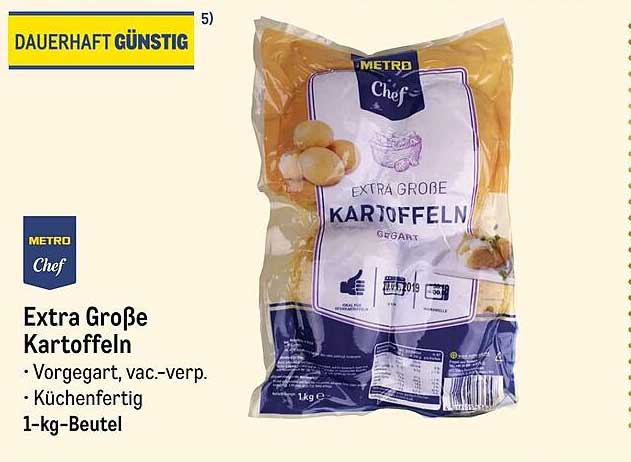 Extra Große Kartoffeln