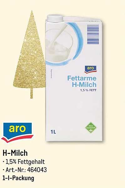 Fettarme H-Milch