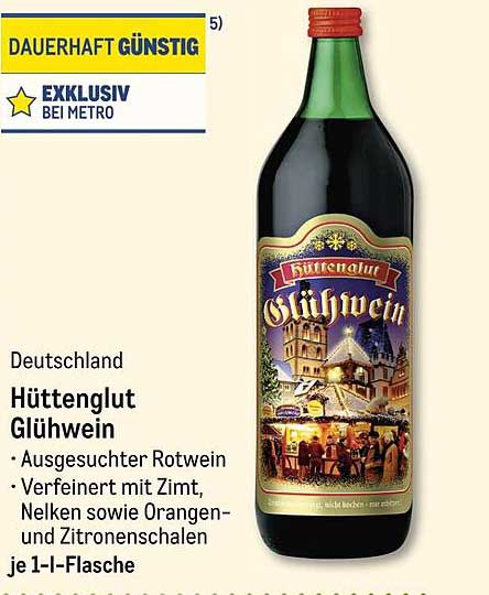 Hüttenglut Glühwein