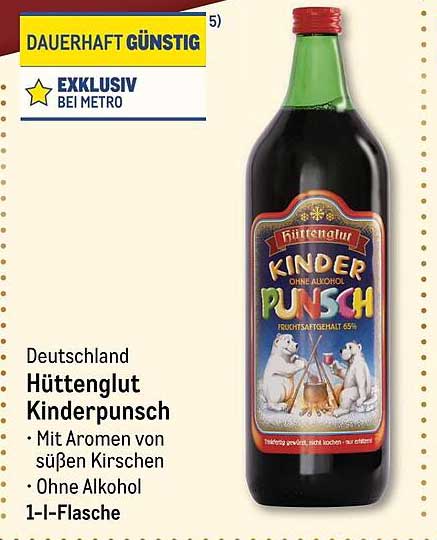 Hüttenglut Kinderpunsch