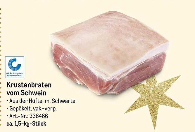 Krustenbraten vom Schwein