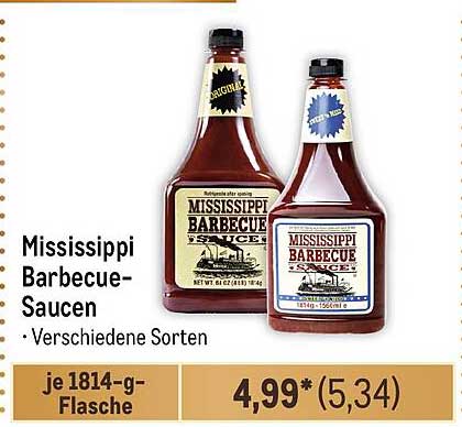 Mississippi Barbecue-Saucen