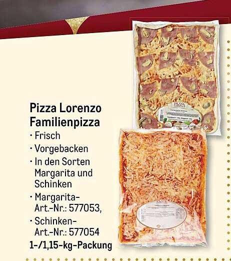 Pizza Lorenzo Familienpizza