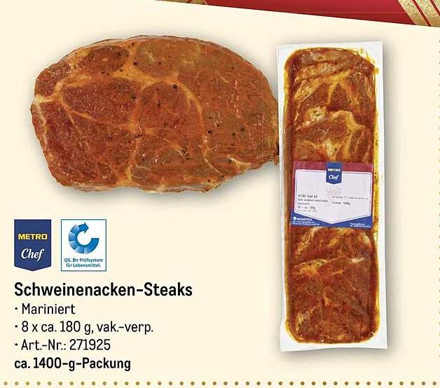 Schweinenacken-Steaks