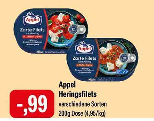 Appel Heringsfilets