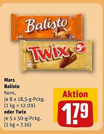 Balisto oder Twix