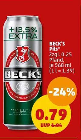 BECK'S Pils*