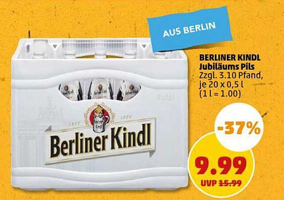 BERLINER KINDL Jubiläums Pils