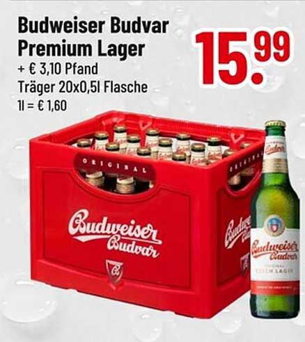 Budweiser Budvar Premium Lager