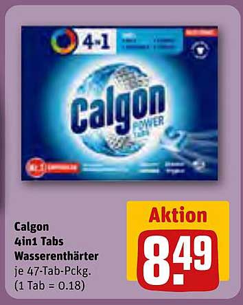 Calgon 4in1 Tabs Wasserenthärter