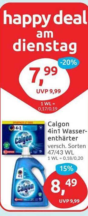 Calgon 4in1 Wasserenthärter