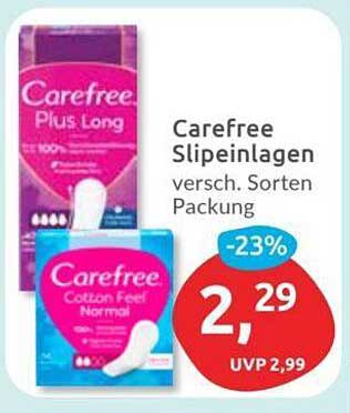 Carefree Slipeinlagen