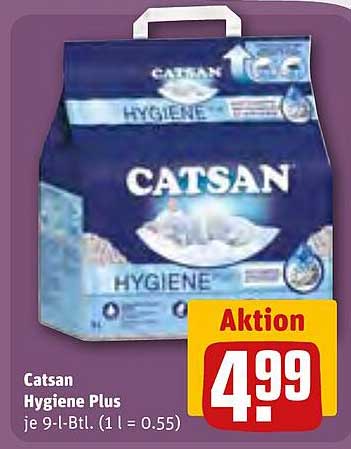 Catsan Hygiene Plus