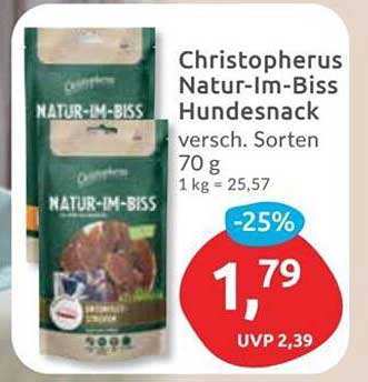 Christopherus Natur-Im-Biss Hundesnack