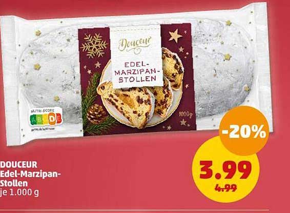 DOUCEUR Edel-Marzipan-Stollen