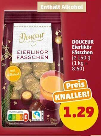 DOUCEUR Eierlikör Fässchen