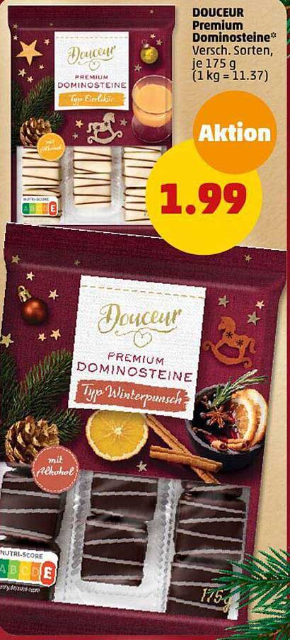 DOUCEUR Premium Dominosteine* Typ Winterpunsch