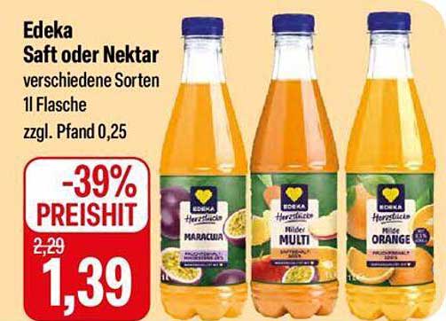 Edeka Saft oder Nektar