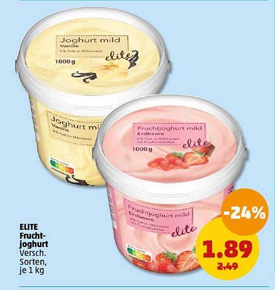 ELITE Fruchtjoghurt