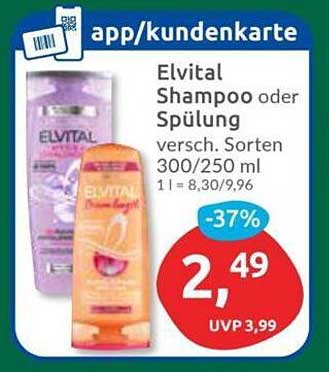 Elvital Shampoo oder Spülung