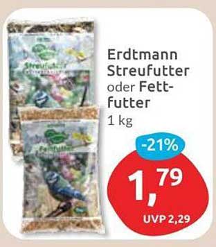 Erdtmann Streufutter oder Fettfutter