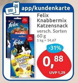 Felix Knabbermix Katzensnack