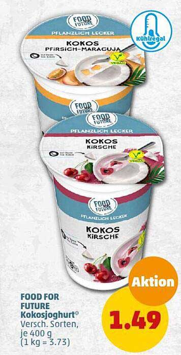 FOOD FOR FUTURE Kokosjoghurt