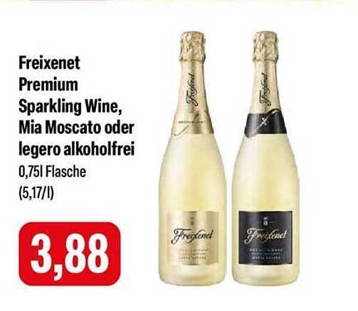 Freixenet Premium Sparkling Wine, Mia Moscato oder legero alkoholfrei