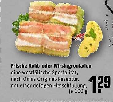 Frische Kohl- oder Wirsingrouladen