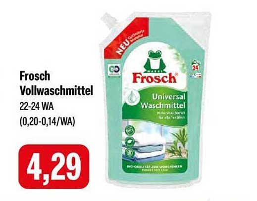 Frosch Vollwaschmittel