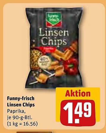 Funny-frisch Linsen Chips