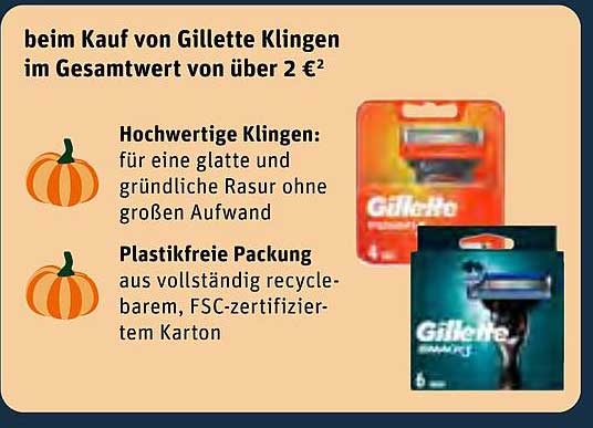 Gillette Klingen