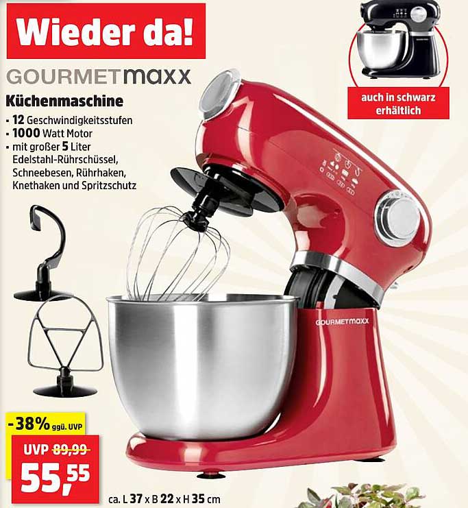 GOURMETmaxx Küchenmaschine