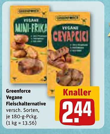 Greenforce Vegane Fleischalternative