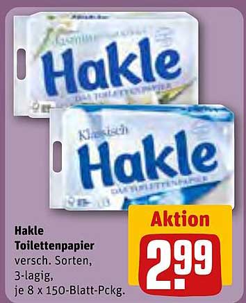 Hakle Toilettenpapier