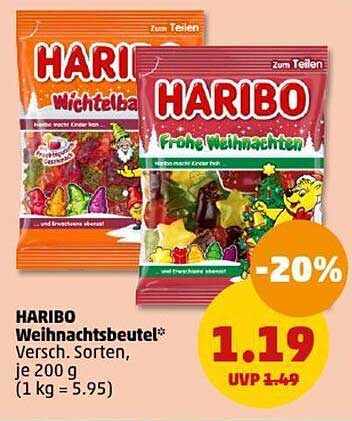 HARIBO Weihnachtsbeutel*