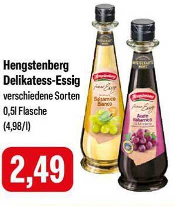 Hengstenberg Delikatess-Essig