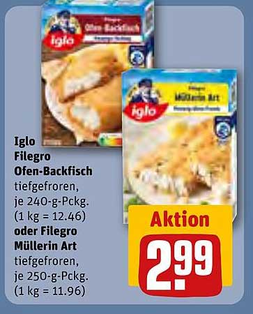 Iglo Filegro Ofen-Backfisch