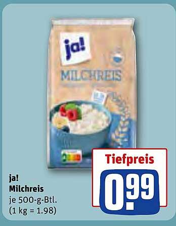 ja! Milchreis