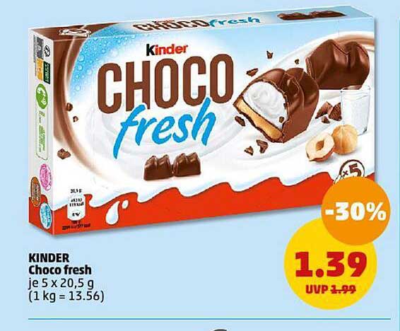 Kinder Choco fresh